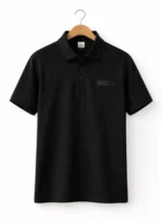 Black Crew Neck T-Shirt Pakistan Urban Classic Premium Cotton Tee (4)