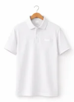 Signature Essential White T-Shirt Pakistan | Premium Cotton Polo Tee
