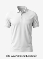 Signature Essential White T-Shirt Pakistan Premium Cotton Polo Tee