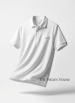 Signature Essential White T-Shirt Pakistan Premium Cotton Polo Tee